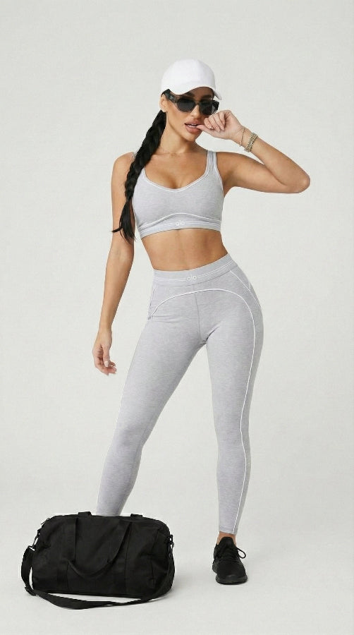 Brassière Soft & Leggings Grey